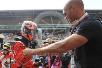 World © Octane Photographic Ltd. GP3 – Spanish GP – Race 1. ART Grand Prix - Nikita Mazepin. Circuit de Barcelona-Catalunya, Spain. Saturday 12th May 2018.