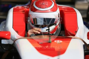 World © Octane Photographic Ltd. GP3 – Spanish GP – Race 1. Trident - Pedro Piquet. Circuit de Barcelona-Catalunya, Spain. Saturday 12th May 2018.