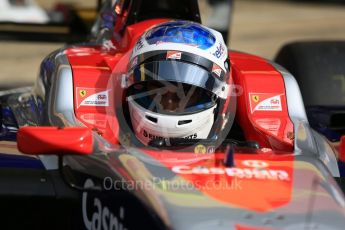 World © Octane Photographic Ltd. GP3 – Spanish GP – Race 1. Trident - Guiliano Alesi. Circuit de Barcelona-Catalunya, Spain. Saturday 12th May 2018.