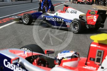World © Octane Photographic Ltd. GP3 – Spanish GP – Race 1. Trident - Pedro Piquet. Circuit de Barcelona-Catalunya, Spain. Saturday 12th May 2018.