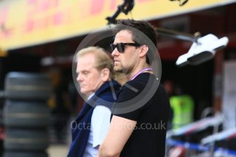 World © Octane Photographic Ltd. GP3 – Spanish GP – Race 1. MP Motorsport - Jonathan and Jolyon Palmer. Circuit de Barcelona-Catalunya, Spain. Saturday 12th May 2018.