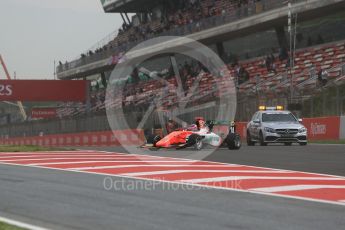 World © Octane Photographic Ltd. GP3 – Spanish GP – Race 1. MP Motorsport - Niko Kari. Circuit de Barcelona-Catalunya, Spain. Saturday 12th May 2018.