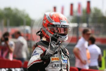 World © Octane Photographic Ltd. GP3 – Spanish GP –   Race 1. ART Grand Prix - Anthoine Hubert. Circuit de Barcelona-Catalunya, Spain. Fri day 11th May 2018.