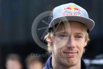 World © Octane Photographic Ltd. Formula 1 – Spanish GP - Sunday Paddock. Scuderia Toro Rosso STR13 – Brendon Hartley. Circuit de Barcelona-Catalunya, Spain. Sunday 13th May 2018.
