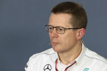 World © Octane Photographic Ltd. Formula 1 - Spanish GP - Friday Team Press Conference. Andy Cowell - Managing Director of Mercedes AMG High Performance Powertrains. Circuit de Barcelona-Catalunya, Spain. Friday 11th May 2018.