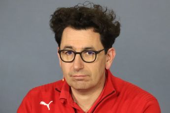 World © Octane Photographic Ltd. Formula 1 - Spanish GP – Friday Team Press Conference. Mattia Binotto – Chief Technical Officer - Scuderia Ferrari. Circuit de Barcelona-Catalunya, Spain. Friday 11th May 2018.