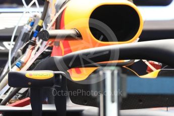 World © Octane Photographic Ltd. Formula 1 – Spanish GP - Thursday Setup. Aston Martin Red Bull Racing TAG Heuer RB14. Circuit de Barcelona-Catalunya, Spain. Thursday 10th May 2018.