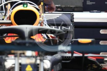 World © Octane Photographic Ltd. Formula 1 – Spanish GP - Thursday Setup. Aston Martin Red Bull Racing TAG Heuer RB14. Circuit de Barcelona-Catalunya, Spain. Thursday 10th May 2018.