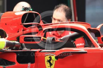 World © Octane Photographic Ltd. Formula 1 – Spanish GP - Thursday Setup. Scuderia Ferrari SF71-H. Circuit de Barcelona-Catalunya, Spain. Thursday 10th May 2018.
