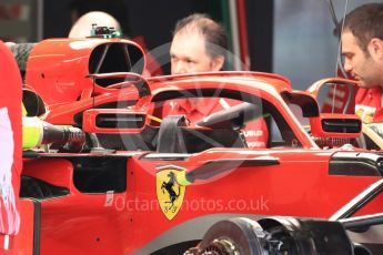 World © Octane Photographic Ltd. Formula 1 – Spanish GP - Thursday Setup. Scuderia Ferrari SF71-H. Circuit de Barcelona-Catalunya, Spain. Thursday 10th May 2018.