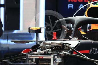 World © Octane Photographic Ltd. Formula 1 – Spanish GP - Thursday Setup. Aston Martin Red Bull Racing TAG Heuer RB14. Circuit de Barcelona-Catalunya, Spain. Thursday 10th May 2018.
