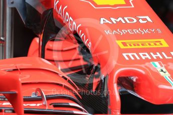 World © Octane Photographic Ltd. Formula 1 – Spanish GP - Thursday Setup. Scuderia Ferrari SF71-H. Circuit de Barcelona-Catalunya, Spain. Thursday 10th May 2018.
