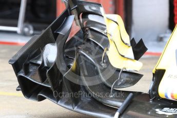 World © Octane Photographic Ltd. Formula 1 – Spanish GP - Thursday Setup. Renault Sport F1 Team RS18. Circuit de Barcelona-Catalunya, Spain. Thursday 10th May 2018.