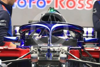 World © Octane Photographic Ltd. Formula 1 – Spanish GP - Thursday Setup. Scuderia Toro Rosso STR13. Circuit de Barcelona-Catalunya, Spain. Thursday 10th May 2018.