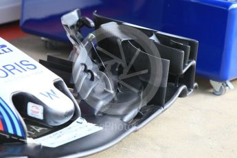 World © Octane Photographic Ltd. Formula 1 – Spanish GP - Thursday Setup. Williams Martini Racing FW41. Circuit de Barcelona-Catalunya, Spain. Thursday 10th May 2018.