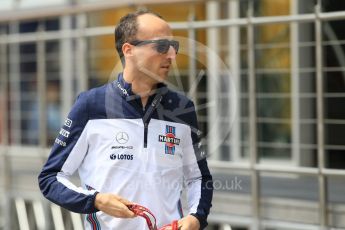 World © Octane Photographic Ltd. Formula 1 – Spanish GP - Thursday Setup. Williams Martini Racing FW41 – Robert Kubica. Circuit de Barcelona-Catalunya, Spain. Thursday 10th May 2018.
