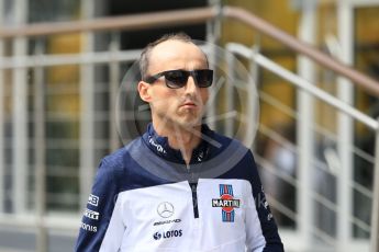 World © Octane Photographic Ltd. Formula 1 – Spanish GP - Thursday Setup. Williams Martini Racing FW41 – Robert Kubica. Circuit de Barcelona-Catalunya, Spain. Thursday 10th May 2018.