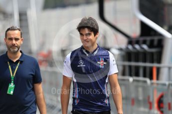 World © Octane Photographic Ltd. Formula 1 – Spanish GP - Thursday Setup. Williams Martini Racing FW41 – Lance Stroll. Circuit de Barcelona-Catalunya, Spain. Thursday 10th May 2018.