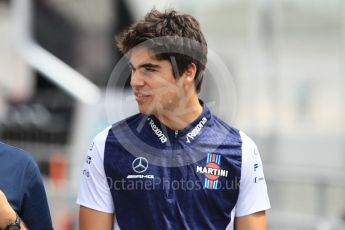 World © Octane Photographic Ltd. Formula 1 – Spanish GP - Thursday Setup. Williams Martini Racing FW41 – Lance Stroll. Circuit de Barcelona-Catalunya, Spain. Thursday 10th May 2018.