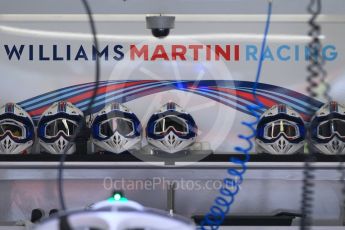 World © Octane Photographic Ltd. Formula 1 – Spanish GP - Thursday Setup. Williams Martini Racing FW41. Circuit de Barcelona-Catalunya, Spain. Thursday 10th May 2018.