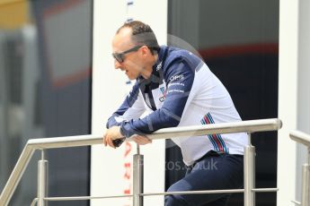 World © Octane Photographic Ltd. Formula 1 – Spanish GP - Thursday Setup. Williams Martini Racing FW41 – Robert Kubica. Circuit de Barcelona-Catalunya, Spain. Thursday 10th May 2018.
