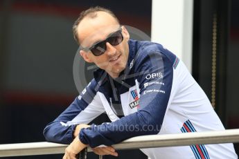 World © Octane Photographic Ltd. Formula 1 – Spanish GP - Thursday Setup. Williams Martini Racing FW41 – Robert Kubica. Circuit de Barcelona-Catalunya, Spain. Thursday 10th May 2018.