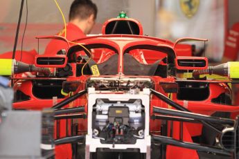 World © Octane Photographic Ltd. Formula 1 – Spanish GP - Thursday Setup. Scuderia Ferrari SF71-H. Circuit de Barcelona-Catalunya, Spain. Thursday 10th May 2018.