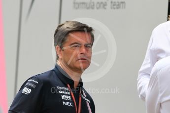World © Octane Photographic Ltd. Formula 1 - Spanish GP - Thursday Setup. Otmar Szafnauer - Chief Operating Officer of Sahara Force India. Circuit de Barcelona-Catalunya, Spain. Thursday 10th May 2018.