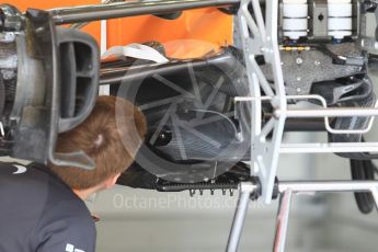 World © Octane Photographic Ltd. Formula 1 – Spanish GP - Thursday Setup. McLaren MCL33. Circuit de Barcelona-Catalunya, Spain. Thursday 10th May 2018.