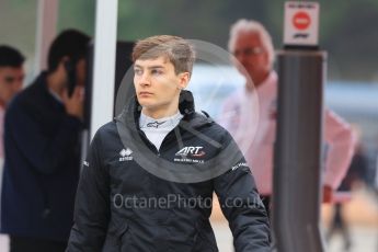 World © Octane Photographic Ltd. Formula 1 - Spanish GP - Thursday Setup. George Russell - Mercedes AMG Petronas F1 Reserve Driver. Circuit de Barcelona-Catalunya, Spain. Thursday 10th May 2018.