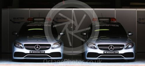 World © Octane Photographic Ltd. Formula 1 – Spanish GP - Thursday Setup. Mercedes AMG Safety Cars. Circuit de Barcelona-Catalunya, Spain. Thursday 10th May 2018.