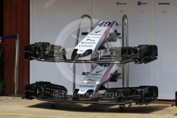 World © Octane Photographic Ltd. Formula 1 – Spanish GP - Thursday Setup. Williams Martini Racing FW41 – Robert Kubica. Circuit de Barcelona-Catalunya, Spain. Thursday 10th May 2018.