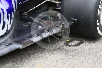 World © Octane Photographic Ltd. Formula 1 – Spanish GP - Thursday Setup. Scuderia Toro Rosso STR13 – Pierre Gasly. Circuit de Barcelona-Catalunya, Spain. Thursday 10th May 2018.