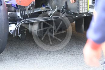 World © Octane Photographic Ltd. Formula 1 – Spanish GP - Thursday Setup. Scuderia Toro Rosso STR13 – Pierre Gasly. Circuit de Barcelona-Catalunya, Spain. Thursday 10th May 2018.