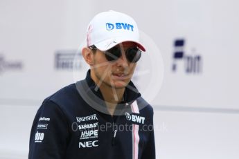 World © Octane Photographic Ltd. Formula 1 – Spanish GP - Thursday Setup. Sahara Force India VJM11 - Esteban Ocon. Circuit de Barcelona-Catalunya, Spain. Thursday 10th May 2018.