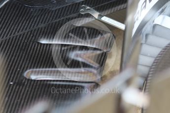 World © Octane Photographic Ltd. Formula 1 – Spanish GP - Thursday Setup. Sahara Force India VJM11. Circuit de Barcelona-Catalunya, Spain. Thursday 10th May 2018.