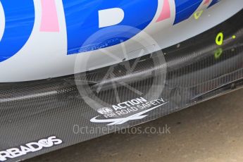 World © Octane Photographic Ltd. Formula 1 – Spanish GP - Thursday Setup. Sahara Force India VJM11. Circuit de Barcelona-Catalunya, Spain. Thursday 10th May 2018.