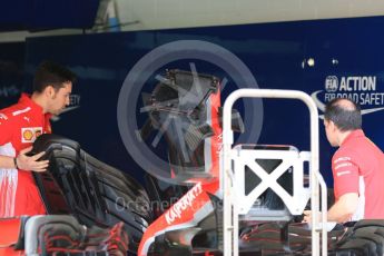 World © Octane Photographic Ltd. Formula 1 – Spanish GP - Thursday Setup. Scuderia Ferrari SF71-H. Circuit de Barcelona-Catalunya, Spain. Thursday 10th May 2018.