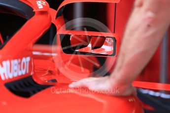 World © Octane Photographic Ltd. Formula 1 – Spanish GP - Thursday Setup. Scuderia Ferrari SF71-H. Circuit de Barcelona-Catalunya, Spain. Thursday 10th May 2018.