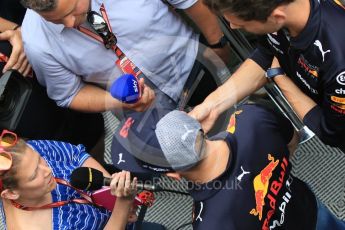 World © Octane Photographic Ltd. Formula 1 – Spanish GP - Thursday Setup. Aston Martin Red Bull Racing TAG Heuer RB14 – Max Verstappen. Circuit de Barcelona-Catalunya, Spain. Thursday 10th May 2018.