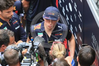 World © Octane Photographic Ltd. Formula 1 – Spanish GP - Thursday Setup. Aston Martin Red Bull Racing TAG Heuer RB14 – Max Verstappen. Circuit de Barcelona-Catalunya, Spain. Thursday 10th May 2018.