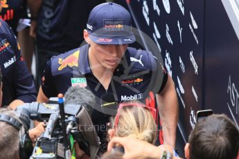 World © Octane Photographic Ltd. Formula 1 – Spanish GP - Thursday Setup. Aston Martin Red Bull Racing TAG Heuer RB14 – Max Verstappen. Circuit de Barcelona-Catalunya, Spain. Thursday 10th May 2018.