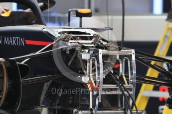 World © Octane Photographic Ltd. Formula 1 – Spanish GP - Thursday Setup. Aston Martin Red Bull Racing TAG Heuer RB14. Circuit de Barcelona-Catalunya, Spain. Thursday 10th May 2018.
