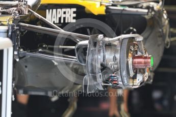 World © Octane Photographic Ltd. Formula 1 – Spanish GP - Thursday Setup. Renault Sport F1 Team RS18. Circuit de Barcelona-Catalunya, Spain. Thursday 10th May 2018.