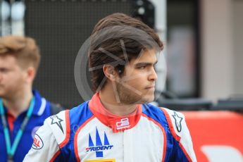 World © Octane Photographic Ltd. GP3 – Spanish GP – Class of 2018. Trident - Pedro Piquet. Circuit de Barcelona-Catalunya, Spain. Thursday 10th May 2018.