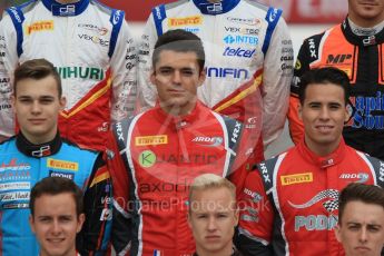 World © Octane Photographic Ltd. GP3 – Spanish GP – Class of 2018. Jenzer Motorsport - David Beckman; Arden International - Julien Falchero and Joey Mawson. Circuit de Barcelona-Catalunya, Spain. Thursday 10th May 2018.