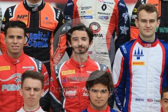 World © Octane Photographic Ltd. GP3 – Spanish GP – Class of 2018. Arden International - Joey Mawson and Gabriel Aubry; Trident - Ryan Tveter. Circuit de Barcelona-Catalunya, Spain. Thursday 10th May 2018.