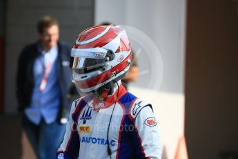 World © Octane Photographic Ltd. GP3 – Spanish GP – Practice. Trident - Pedro Piquet. Circuit de Barcelona-Catalunya, Spain. Friday 11th May 2018.