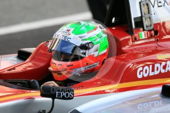 World © Octane Photographic Ltd. GP3 – Spanish GP – Practice. Campos Racing – Leodardo Pulcini. Circuit de Barcelona-Catalunya, Spain. Friday 11th May 2018.