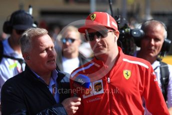 World © Octane Photographic Ltd. Formula 1 – United States GP - Drivers Parade. Scuderia Ferrari SF71-H – Kimi Raikkonen. Circuit of the Americas (COTA), USA. Sunday 21st October 2018.